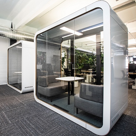What are the features and benefits of Office pods