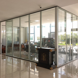 Metallo glass wall partition